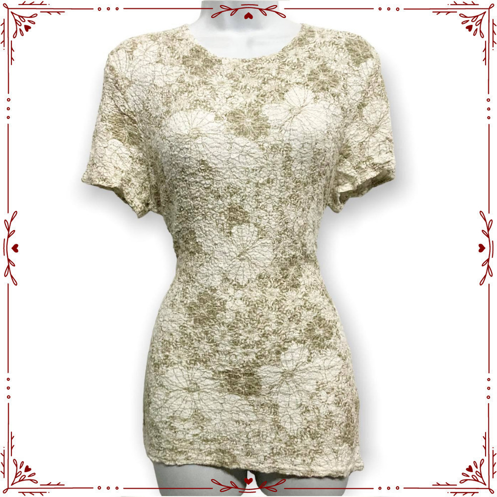 CROFT & Barrow S Floral Top